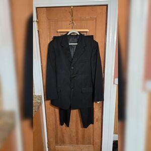 Black Men's Blazer Suit Set